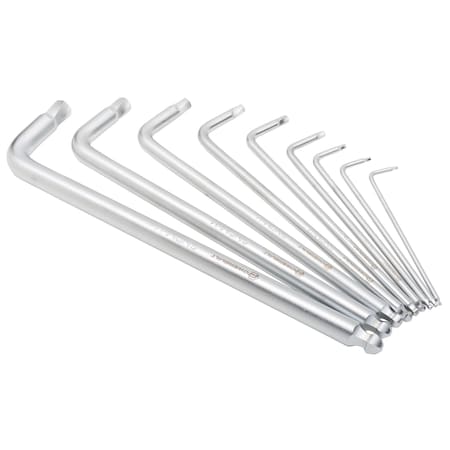Powerbuilt 9Pc Metric Zeon Hex Key Wrench Set(E-Com) 240095